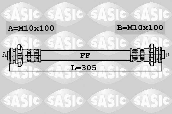 SASIC 6606066 Brake Hose