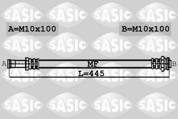 SASIC 6606067 Brake Hose