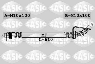 Brake Hose SASIC 6606075