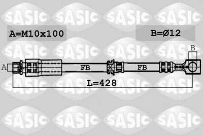 Brake Hose SASIC 6606083