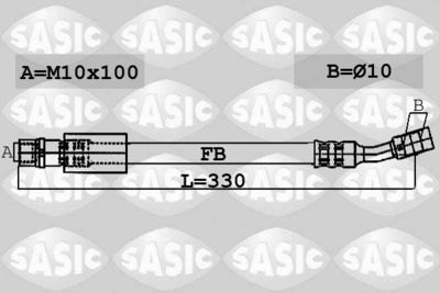 Brake Hose SASIC 6606084