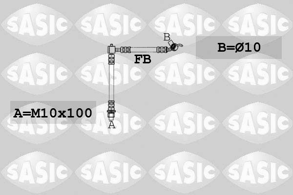 SASIC 6606091 Brake Hose