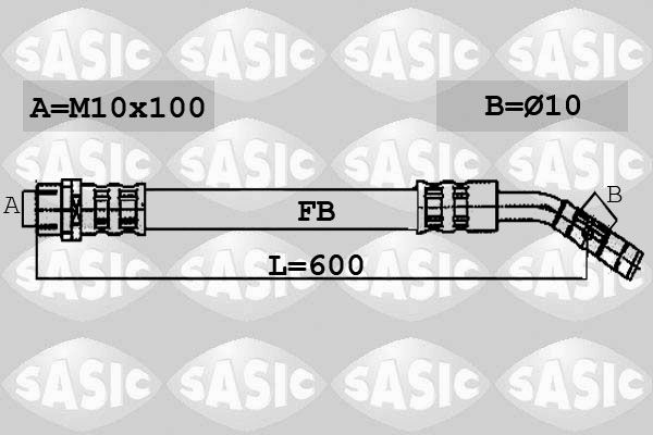 SASIC 6606094 Brake Hose