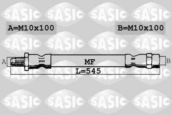 SASIC 6606098 Brake Hose