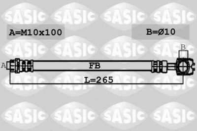 Brake Hose SASIC 6606105