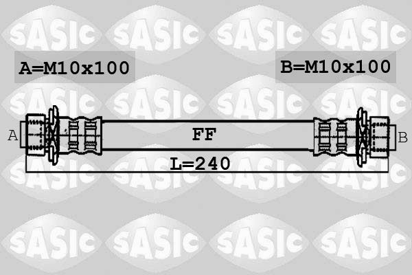 SASIC 6606119 Brake Hose