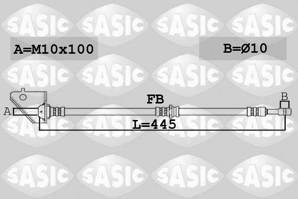 SASIC 6606135 Brake Hose