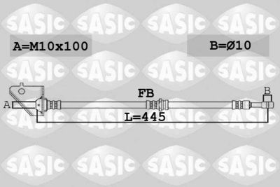 Brake Hose SASIC 6606135