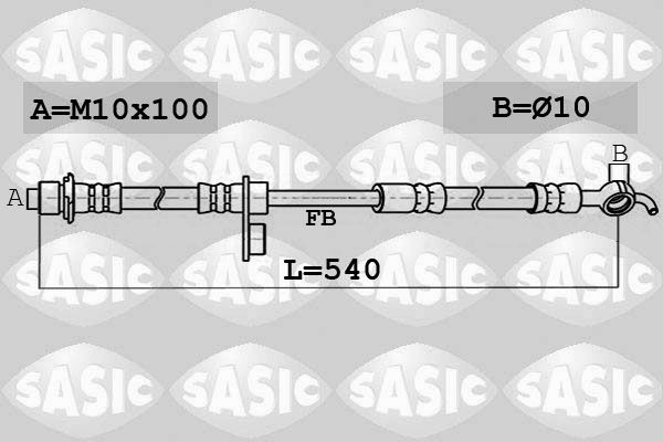 SASIC 6606139 Brake Hose