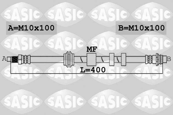 SASIC 6606168 Brake Hose