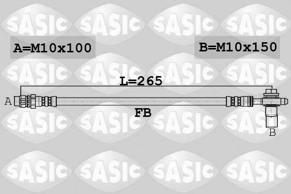 SASIC 6606170 Brake Hose