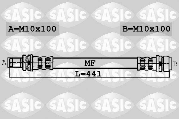SASIC 6606184 Brake Hose