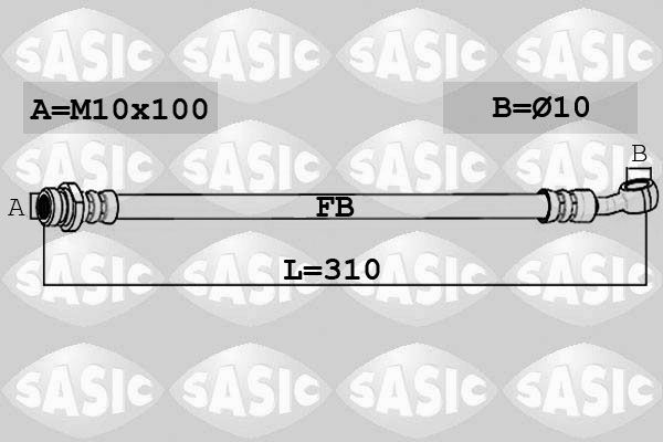 SASIC 6606212 Brake Hose