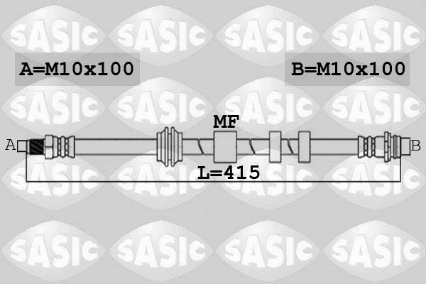 SASIC 6606221 Brake Hose