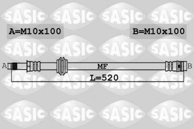 Brake Hose SASIC 6606222
