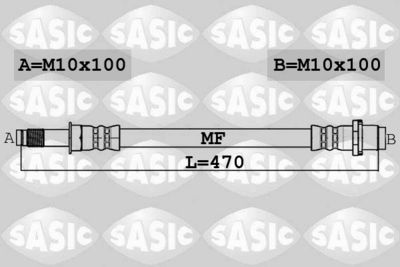 Brake Hose SASIC 6606230