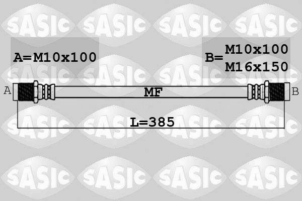 SASIC 6606233 Brake Hose