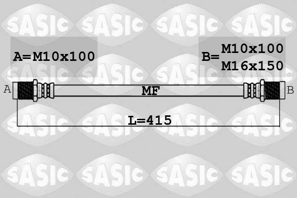 SASIC 6606234 Brake Hose