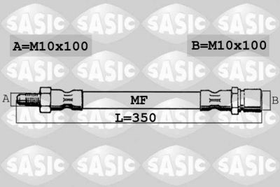 Brake Hose SASIC 6606237