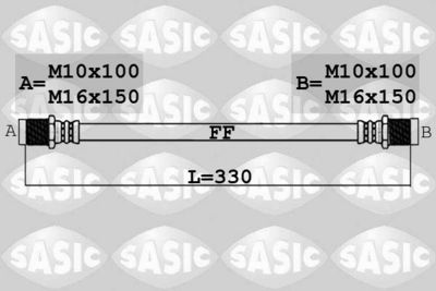Brake Hose SASIC 6606238