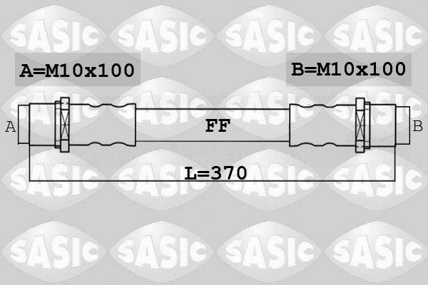 SASIC 6606243 Brake Hose