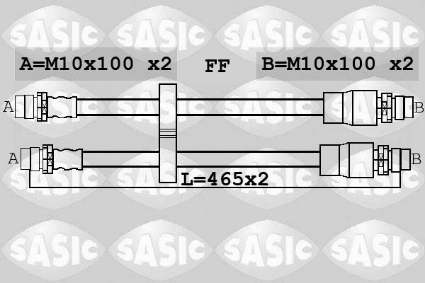 SASIC 6606249 Brake Hose