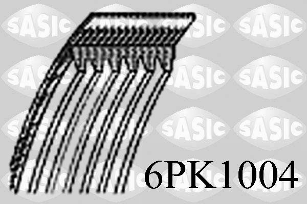 SASIC 6PK1004 V-Ribbed Belt