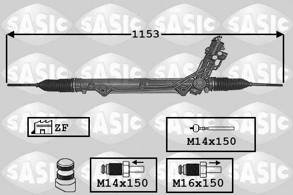 SASIC 7006017 Steering Gear