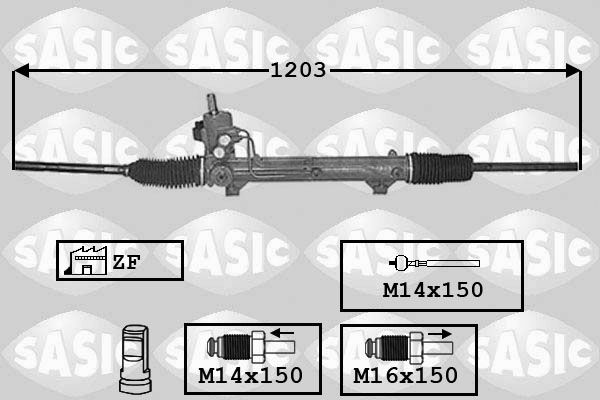 SASIC 7006020 Steering Gear