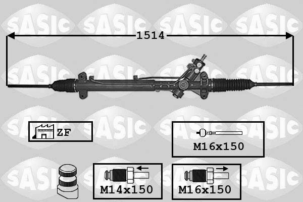 SASIC 7006048 Steering Gear
