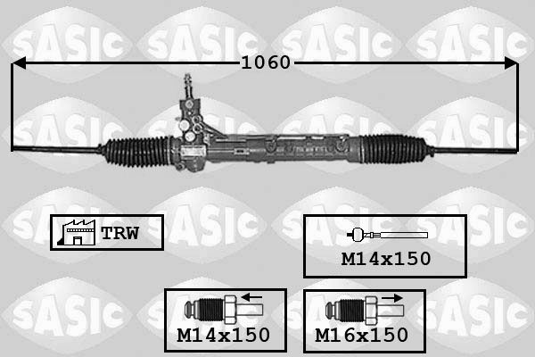 SASIC 7006053 Steering Gear