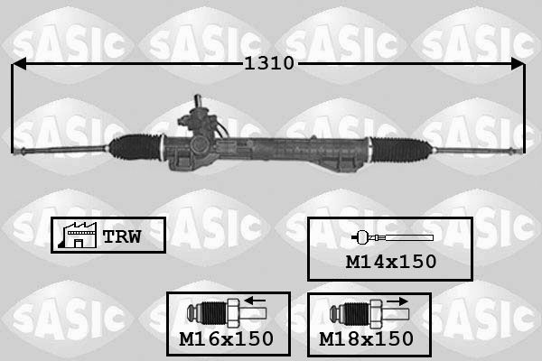 SASIC 7006061 Steering Gear
