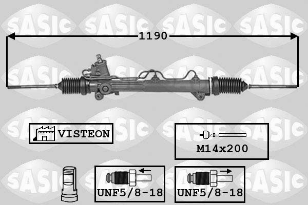 SASIC 7006069 Steering Gear