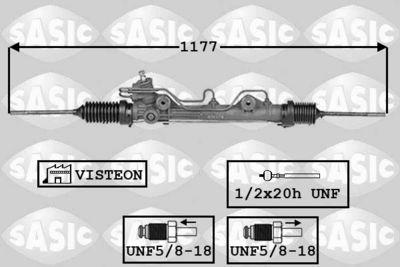 Steering Gear SASIC 7006070