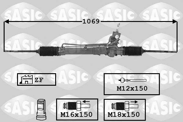 SASIC 7006071 Steering Gear