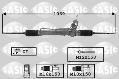 Steering Gear SASIC 7006071