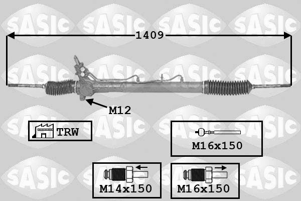 SASIC 7006089 Steering Gear