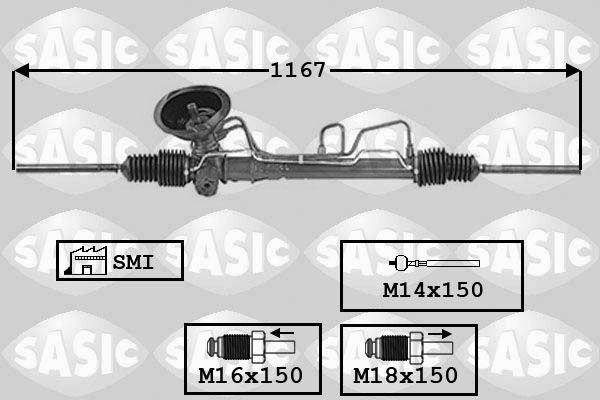 SASIC 7006105 Steering Gear