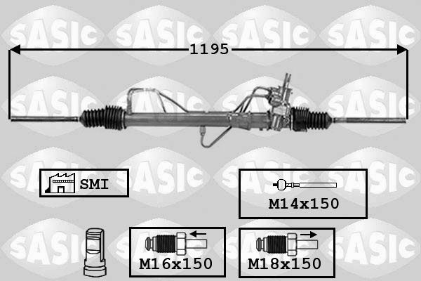 SASIC 7006110 Steering Gear