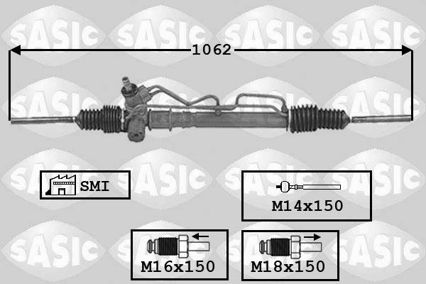 SASIC 7006114 Steering Gear