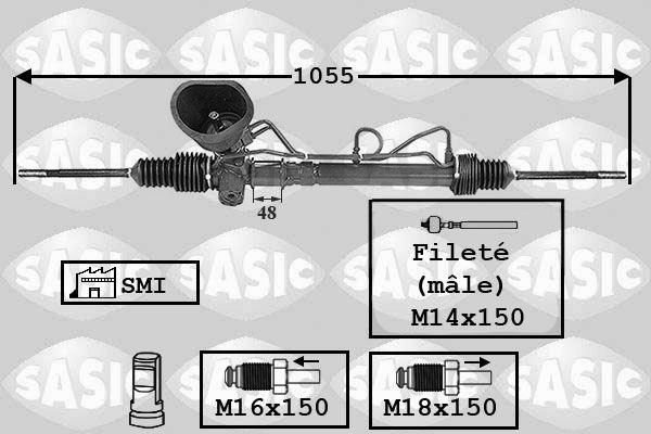 SASIC 7006117 Steering Gear