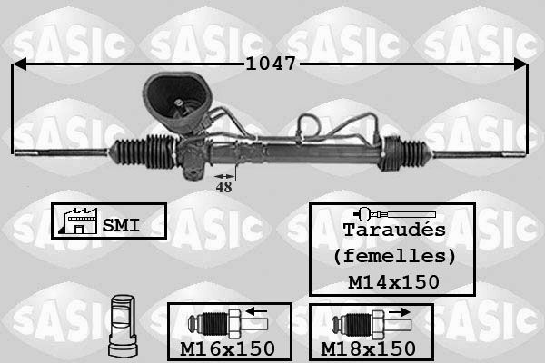 SASIC 7006118 Steering Gear