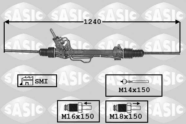 SASIC 7006122 Steering Gear