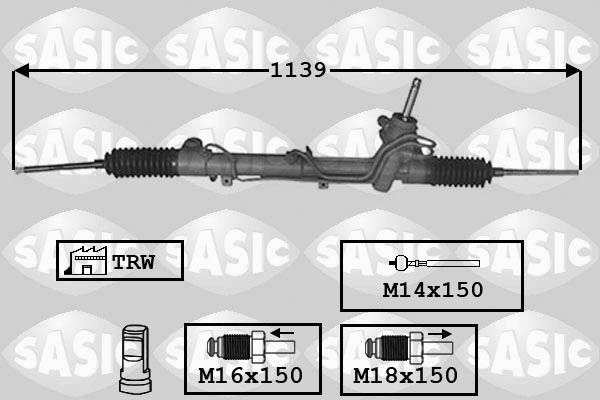 SASIC 7006157 Steering Gear