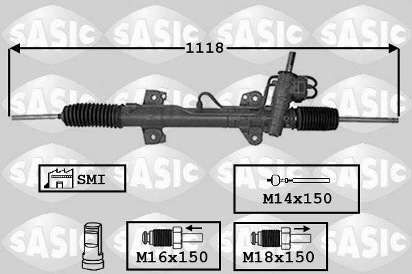 SASIC 7006168 Steering Gear