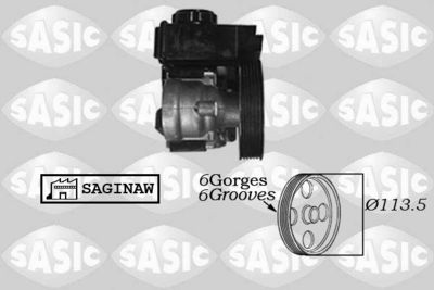 Hydraulic Pump, steering SASIC 7070004
