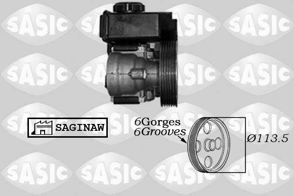 SASIC 7070008 Hydraulic Pump, steering