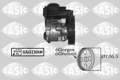 Hydraulic Pump, steering SASIC 7070023