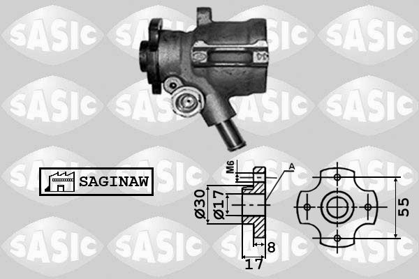 SASIC 7070032 Hydraulic Pump, steering