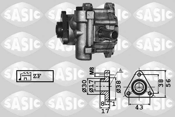 SASIC 7076001 Hydraulic Pump, steering